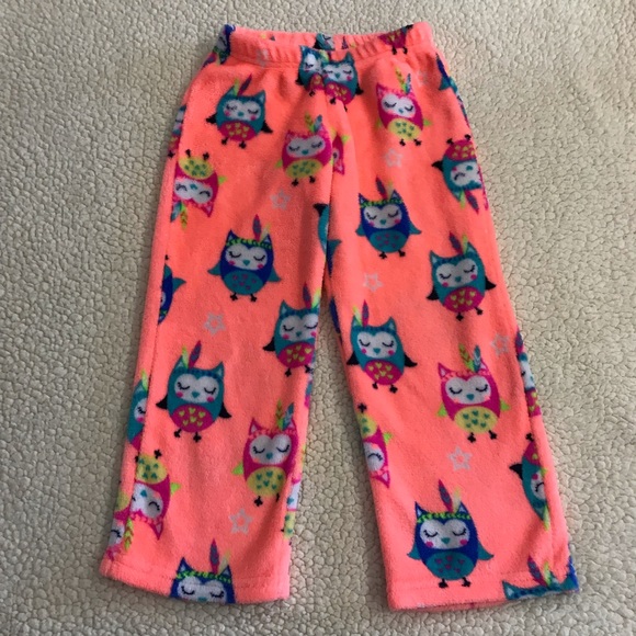 Other - Little Girls Owl Pajama Pants
Size 4 / 5 XS
100% Polyester - Super Soft